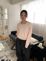 ルーズフィットVネックニット(8color)