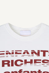 リッチ クラック プリント Tシャツ