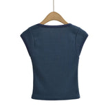 Sienna Ribbed Ribbon Crop Knit Top 231646451