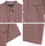 Kea Two-Pocket Crop Check Shirt