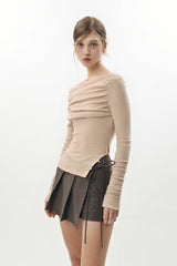 REI MINI SKIRT brown