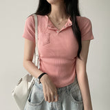 Tote span snap pocket short sleeve