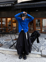  MAXI FLARE TUCK SKIRT