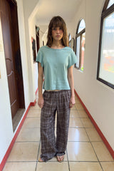 BACK CUT OUT TEE - MINT