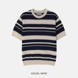 LMN Air Cool Linen Danara Short-Sleeved Knitwear (2 colors)