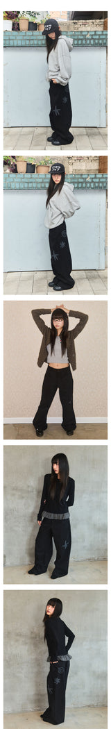 DOODLE COTTON PANTS