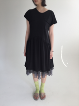 Merci Chiffon Midi Skirt (4color) 