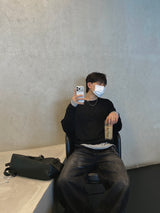 Archive Curved Denim Pants 2C
