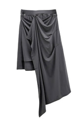 Pinched Drape Skirt
