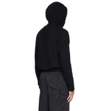 BEUTER® BLACK PANELED RIVERSIBLE HOODIE / BEUTER® ブラックパネル リバーシブルフーディ