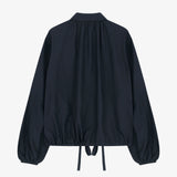 Big Pocket String Shirt Navy
