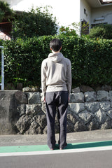 saros knit hooded - Light Brown(2)