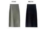  Still Line Long Maxi Banding Skirt (2 colors)