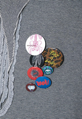Retro Badge Brooch Set