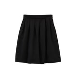 BASIC MIDI PLEATS SKIRT