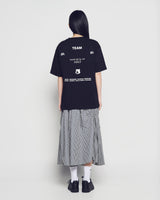 26SS WOMAN チェックシャーリングロングスカート