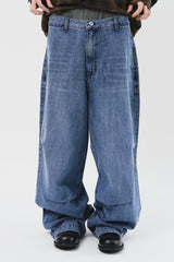 Slab Snap Balloon Denim (2color)