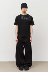 Ien Herringbone Curved Pants