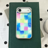 [MADE][Glossy Glass Silver Bumper Case]夏の夜 Summer Night Palette 