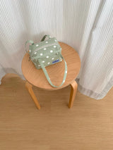 【即日発送】Handy pouch (matcha dot) 