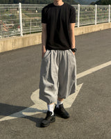 Flow sweat bermuda trousers