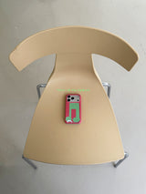 [card case] pinkmusicnote