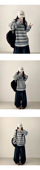 May Baguette Embroidered Lettering Fleece Campcap