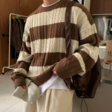 A-ekid Knock Dangara Overfit Knit