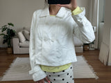 cropped spring trench jacket