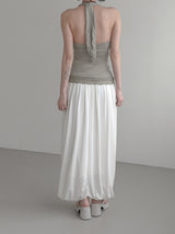 Ila Lace Long Halter Sleeveless