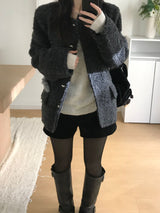 Wish Bookle Tweed Jacket (2 colors)