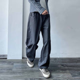 3D Paneled Functional Drawstring Pants