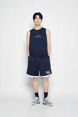 25SS ROUNDING SYMBOL LOGO SLEEVELESS DARK NAVY