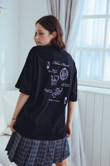 26SS★Trump Cat Embroidered Short Sleeve Tee