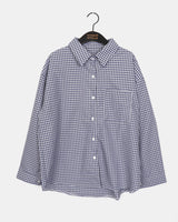 Linen Regular Checkered Shirt