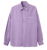 Glass Pigment Basic Cotton Shirt