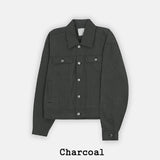 Merrick Herringbone Trucker Jacket