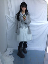 Hairy cream jacket