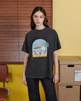 【MADE】サンシャインゴーストプリントTシャツ [BLACK]