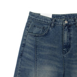 スリークカーブデニムパンツ (2 Colors)