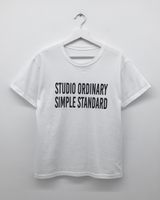 スタジオ レタリング Tシャツ(4color)