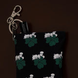Keep Clover pattern keyring pouch(mini)