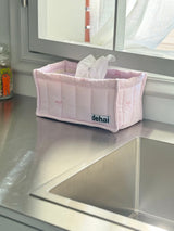 Ribbon Stripe Tisue Basket
