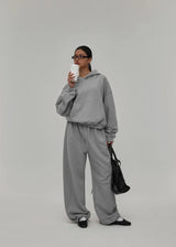 [B-BASIC] Heavy Sweat Wide Two-Way Pants