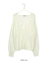 Legro Over Fit Deep V-Neck Knit