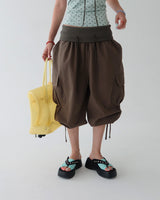 Rollup Cargo Bermuda Harem Capri Pants