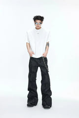 Asymmetric Cropped T-Shirt
