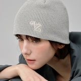 Leaf VZ Logo Waffle Beanie / Gray