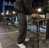  Underbar Pigment Cargo Wide Banding Pants