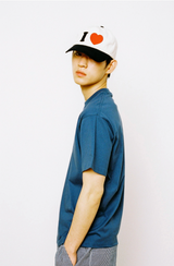 I LOVE WEBHOUSE CAP - Cream/Navy